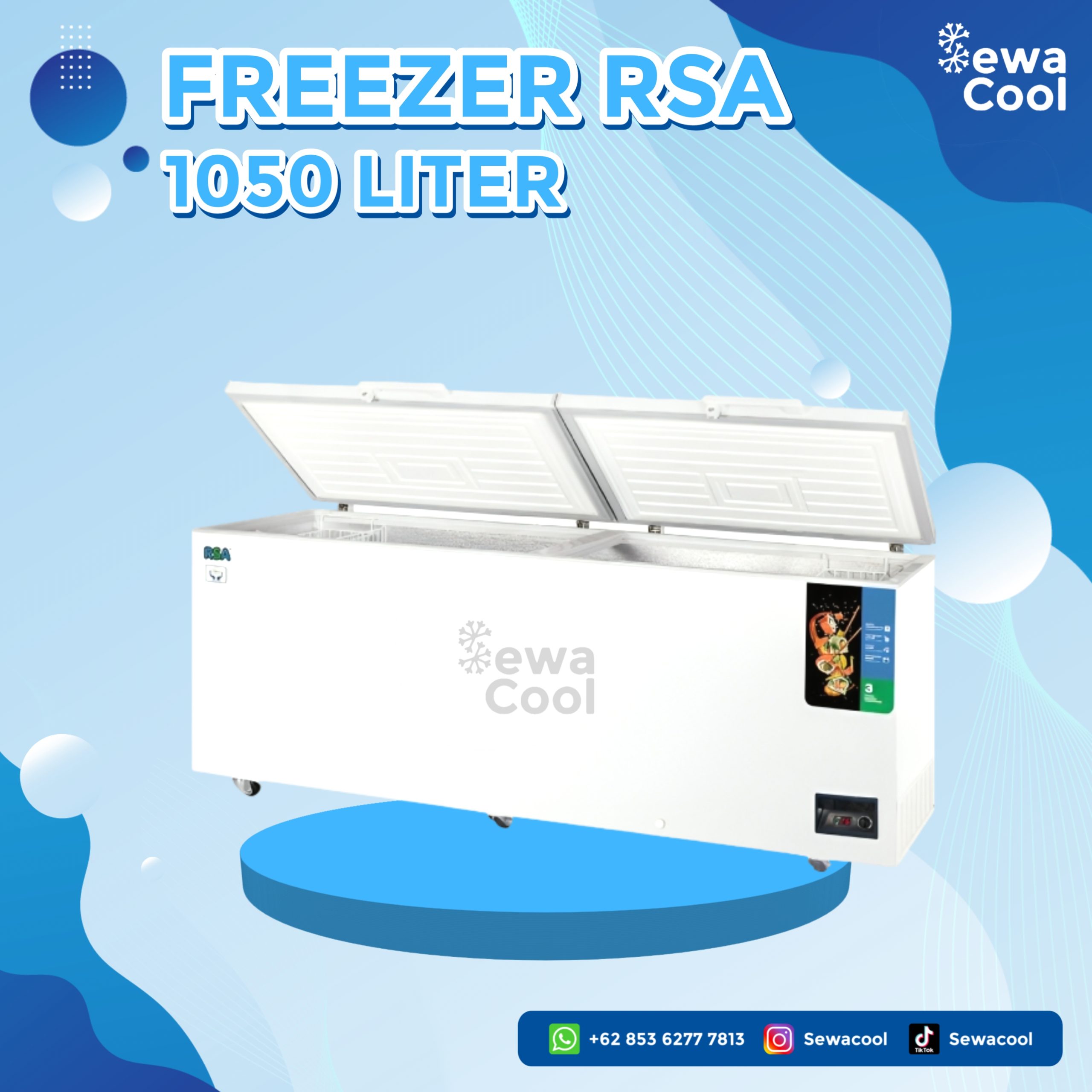 Watt Freezer Rsa Sewa Freezer RSA 1050 Liter di Medan